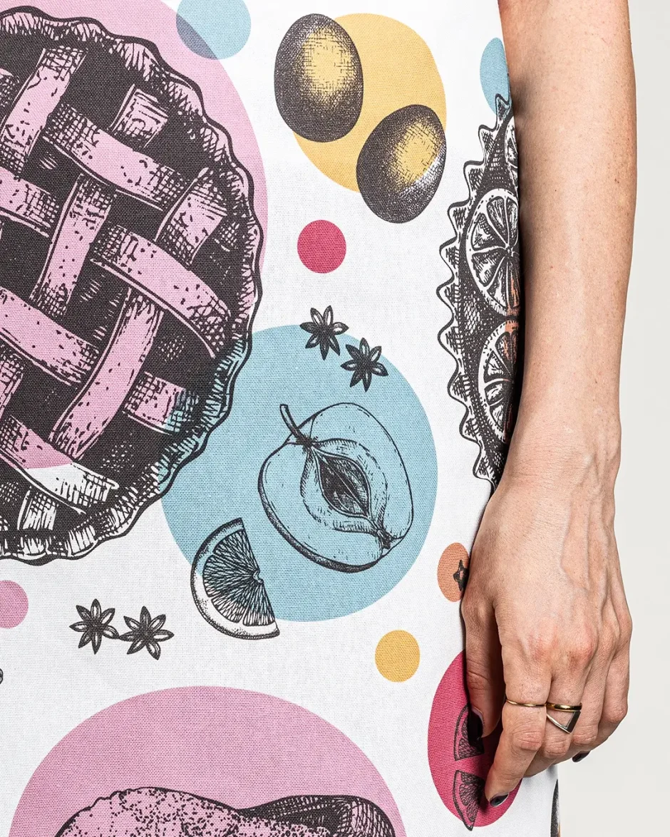 Grembiule stampato all over con design personalizzato