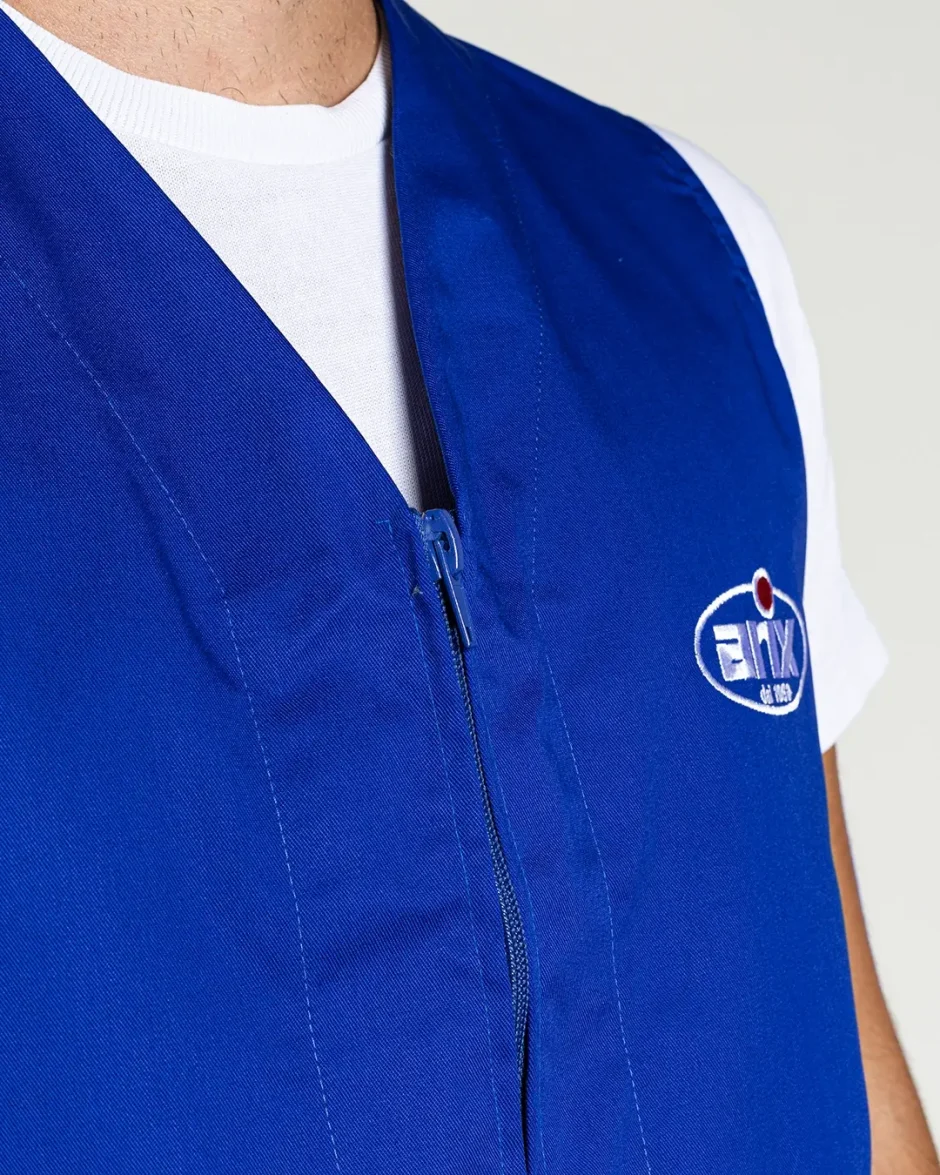Grembiule da lavoro con logo aziendale ricamato