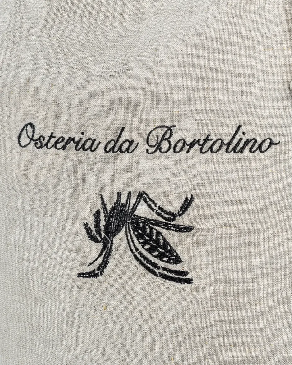 Grembiule in lino per ristoranti, eventi e catering