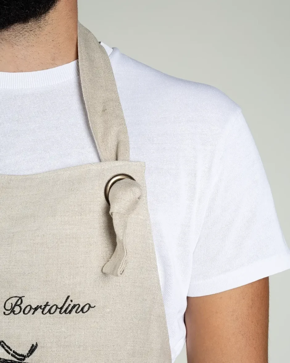 Grembiule elegante in lino per sala o cucina