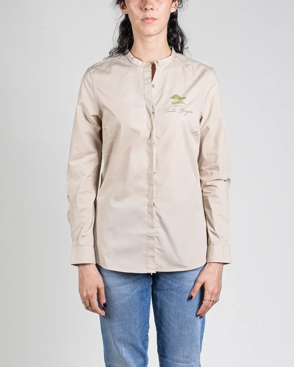 Camicia aziendale personalizzata fronte e retro