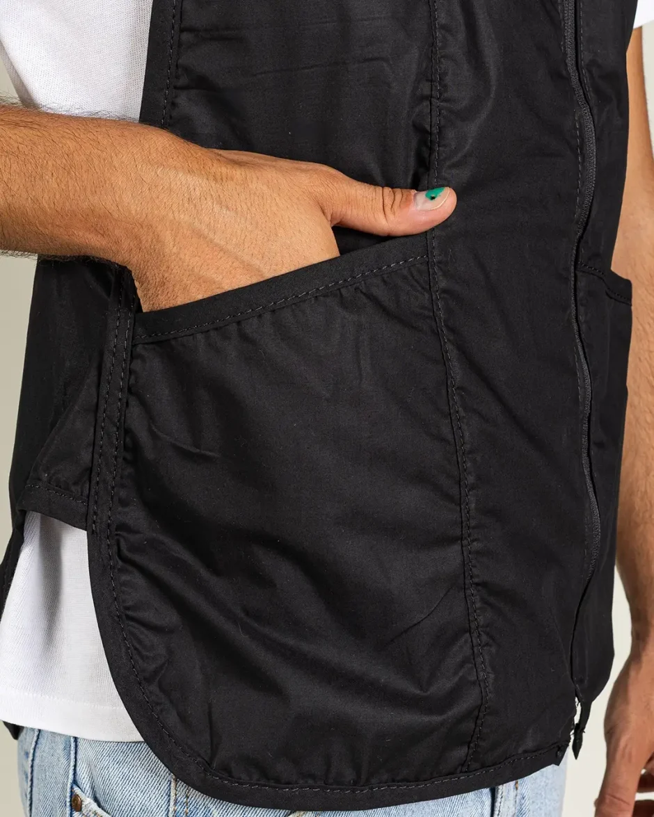 Gilet da lavoro resistente con tasche multiple