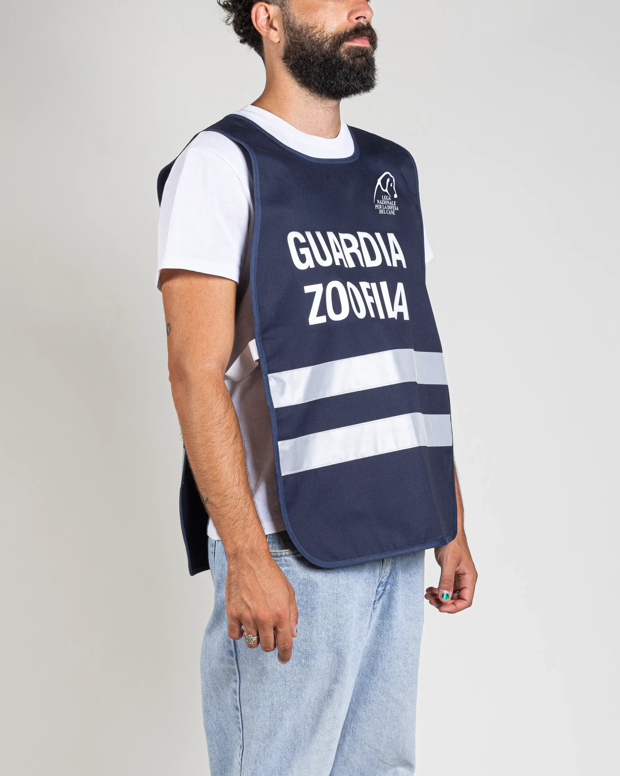 Gilet Pettorina regolabile con inserti rifrangenti
