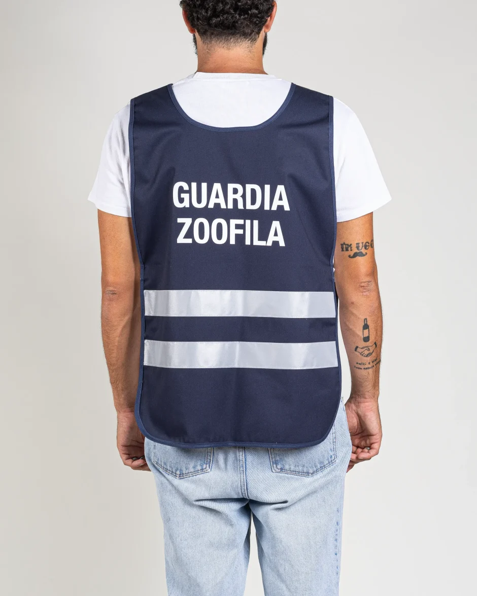 Pettorina di sicurezza per operatori notturni