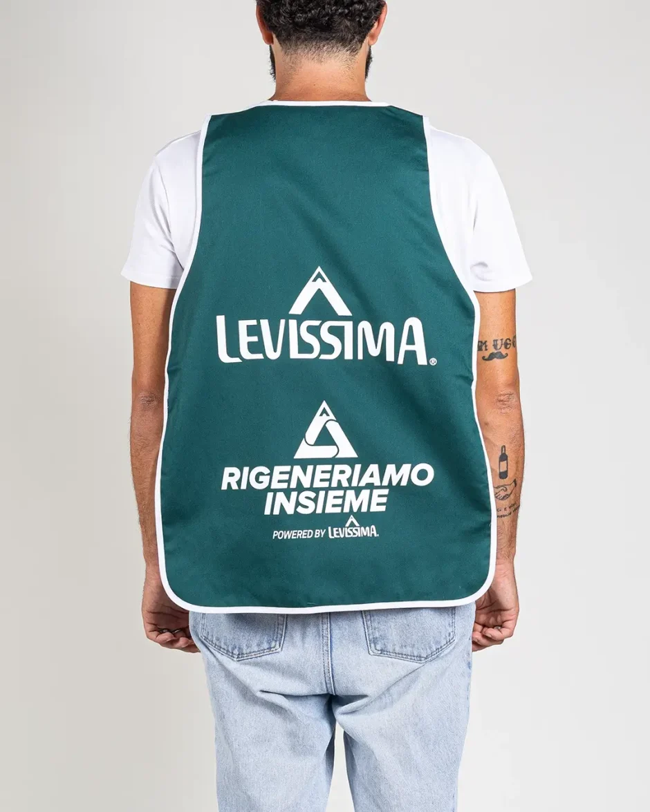 Pettorina da volontario in poliestere resistente