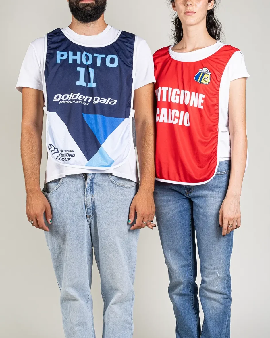 Pettorina sportiva personalizzata con stampa full print