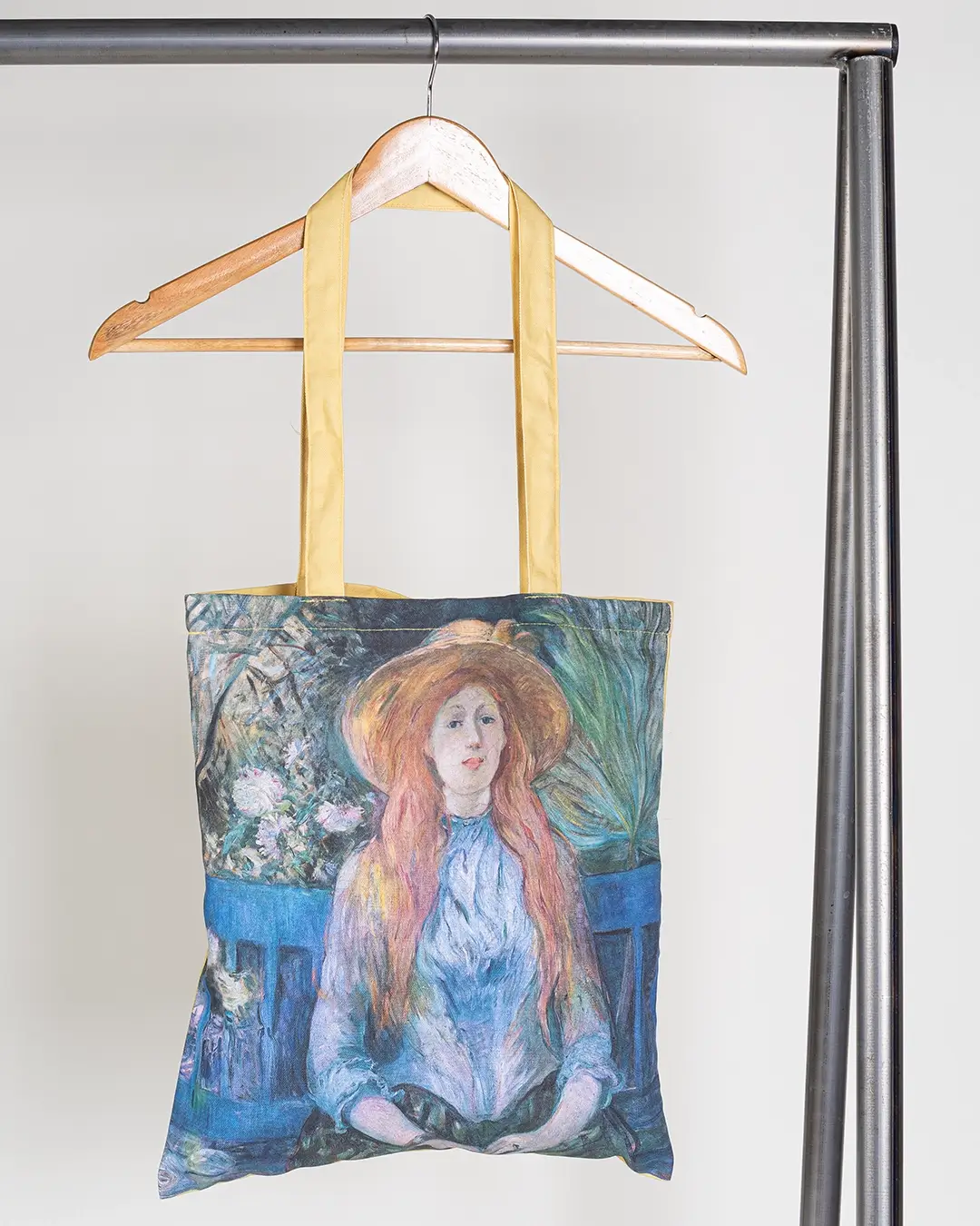 Borsa shopper in cotone con logo su misura