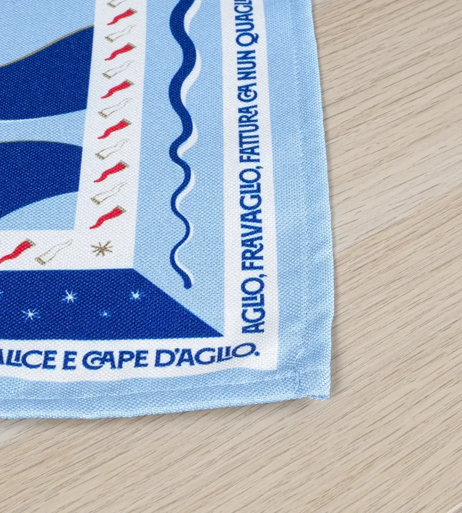 Runner da tavolo con personalizzazione fronte-retro