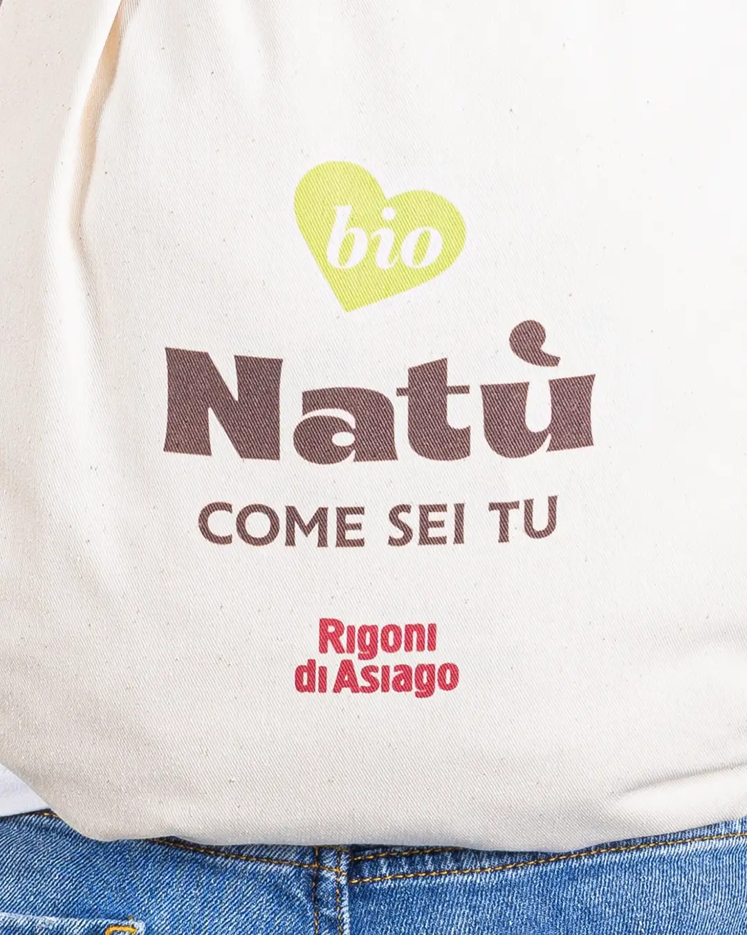 Sacca in cotone personalizzata con grafica